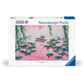 Puzzle nuferi roz 4000 piese